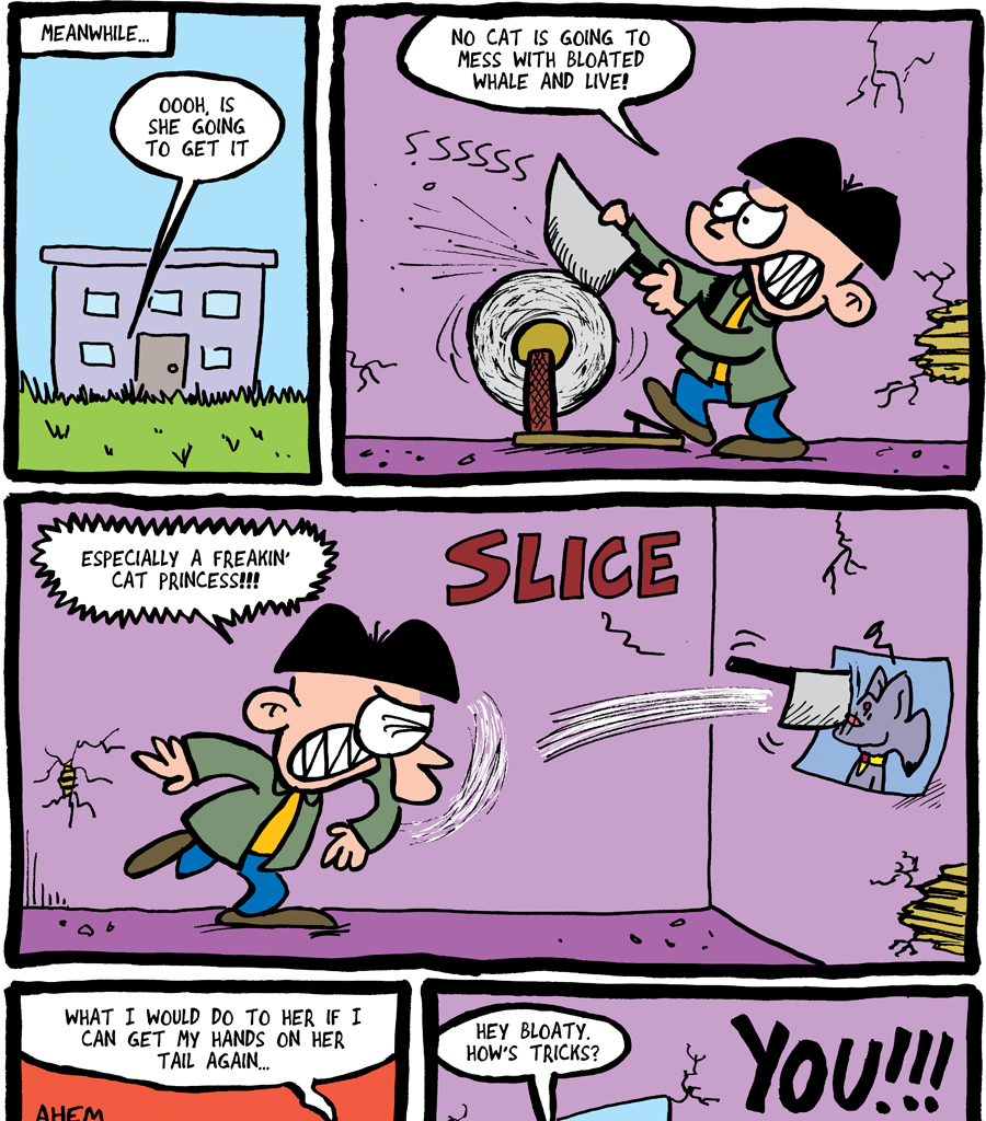 The Fuzzy Princess - Episode 239, Page 1: 2018-03-28-Axe to Grind